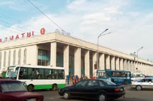 Здание вокзала Алматы I